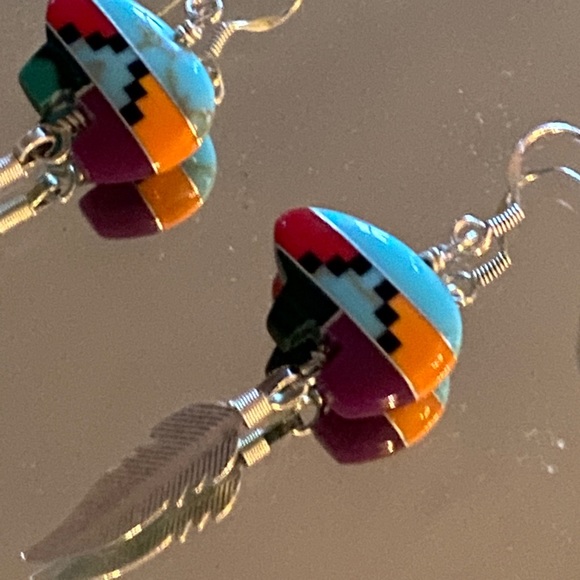 Native American sterling Silver, Turquoise etc - Picture 2 of 3